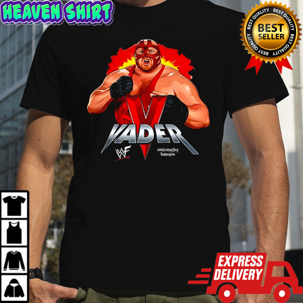 WWF Big Van Vader world wrestling federation shirt