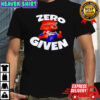 Zero given fox smile shirt