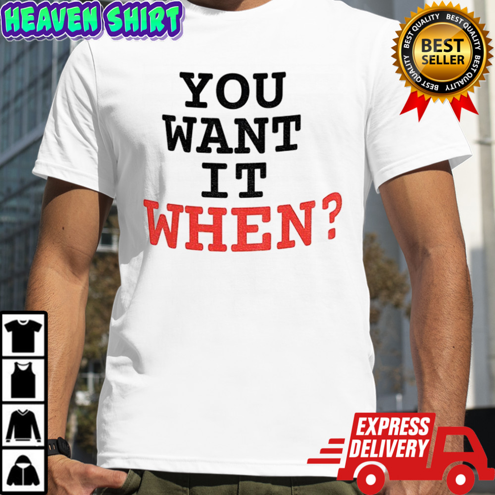 Zootopia Flash the Sloth you want it when shirt