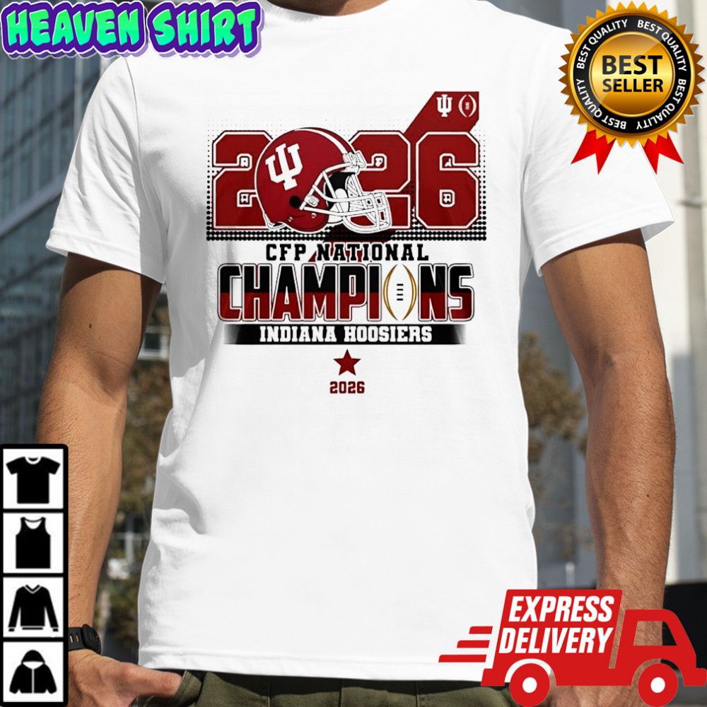 2026 CFP National Champions Indiana Hoosiers graphic shirt