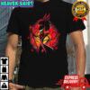 Alastor Hazbin Hotel cartoon silhouette Demon deer shirt