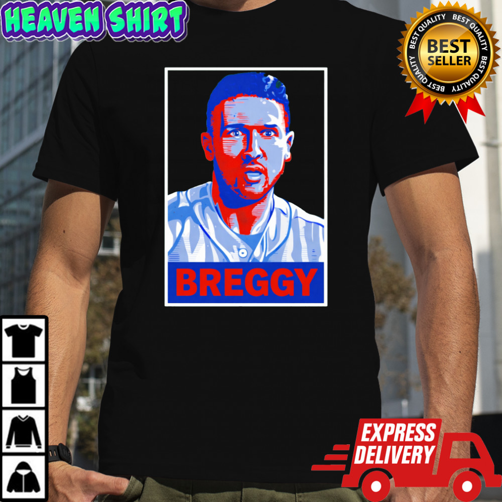 Alex Bregman Art Cubs Chicago Cubs Breggy shirt