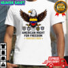 American might for freedom USA Venezuela 2026 patriotic eagle logo shirt