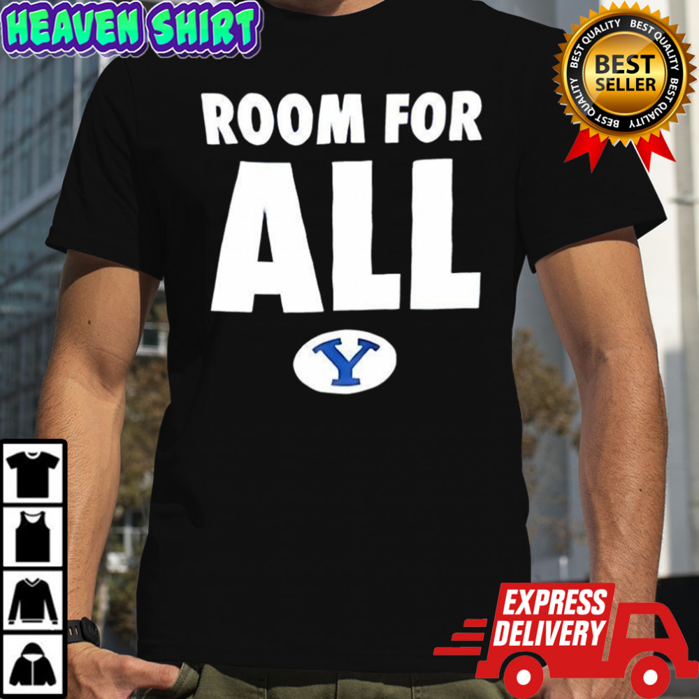 BYU Cougars room for all shirt