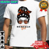 Cincinnati Bengals Girl Messy Bun Glasses shirt