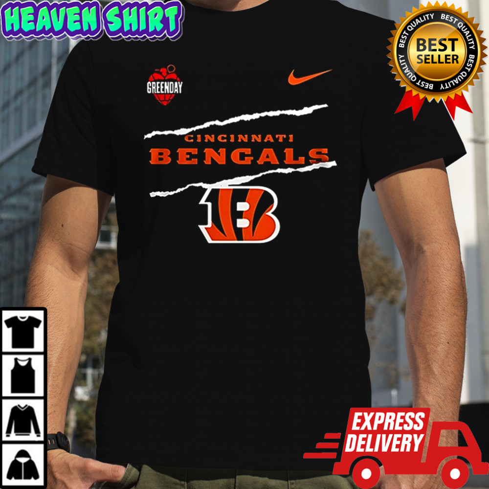 Cincinnati Bengals x Green Day graphic shirt