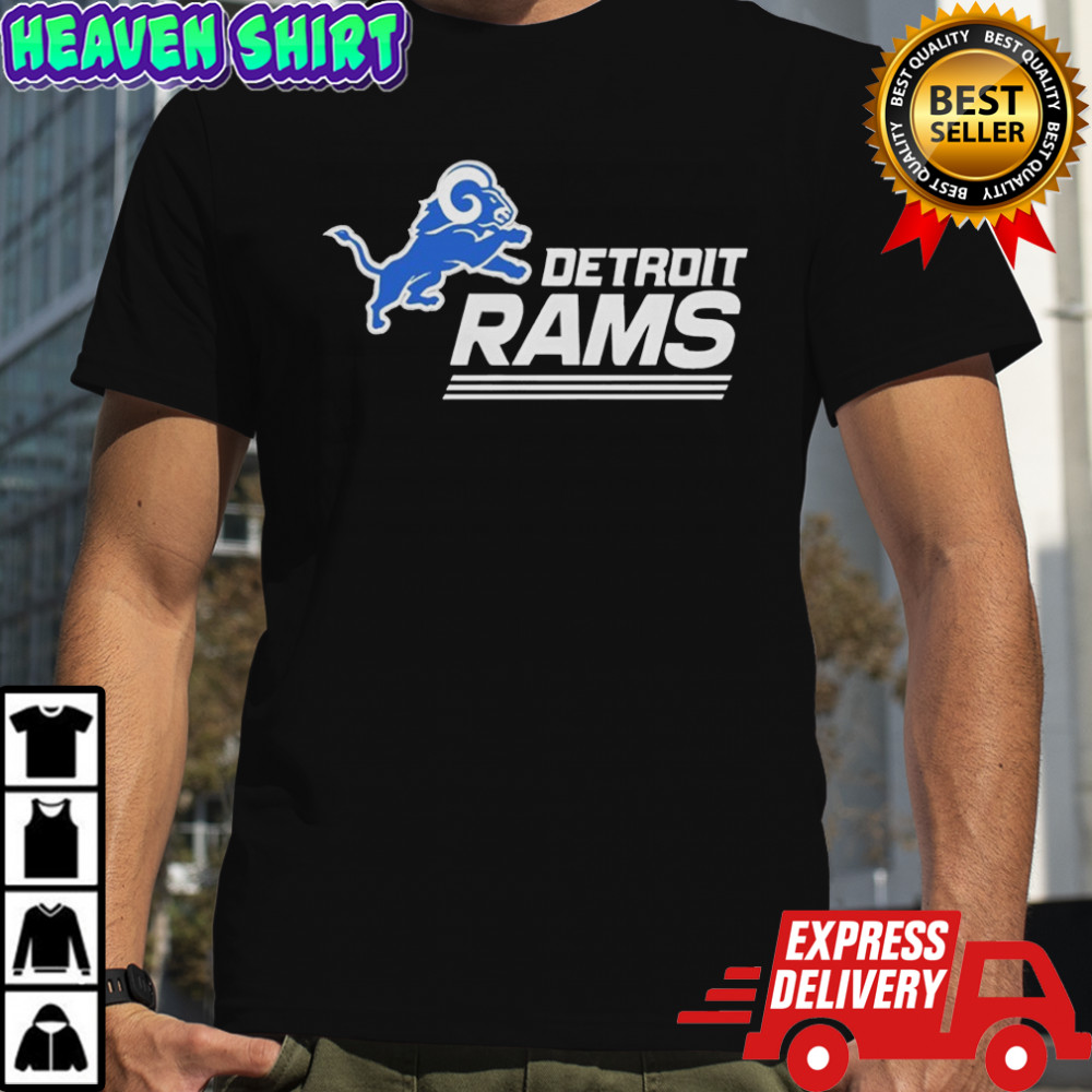 Detroit Rams parody logo shirt