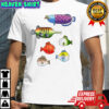 Fishing Wii Party play fish species video game shirt