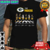 Green Bay Packers NFL player cross the road signature shirt