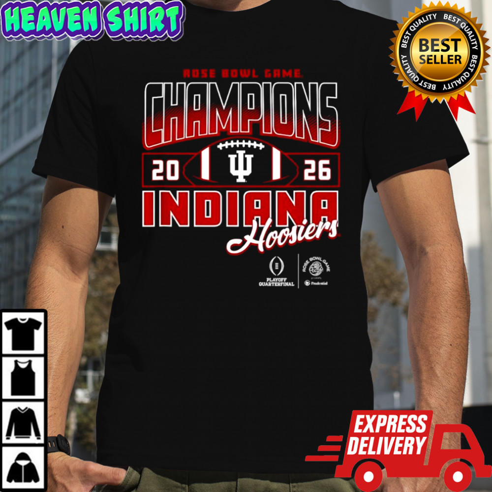 Indiana Hoosiers Rose Bowl Champs 2026 CFP shirt