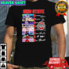 Ohio State Buckeyes football players signature graphic shirt