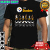 Pittsburgh Steelers NFL player cross the road signature shirt