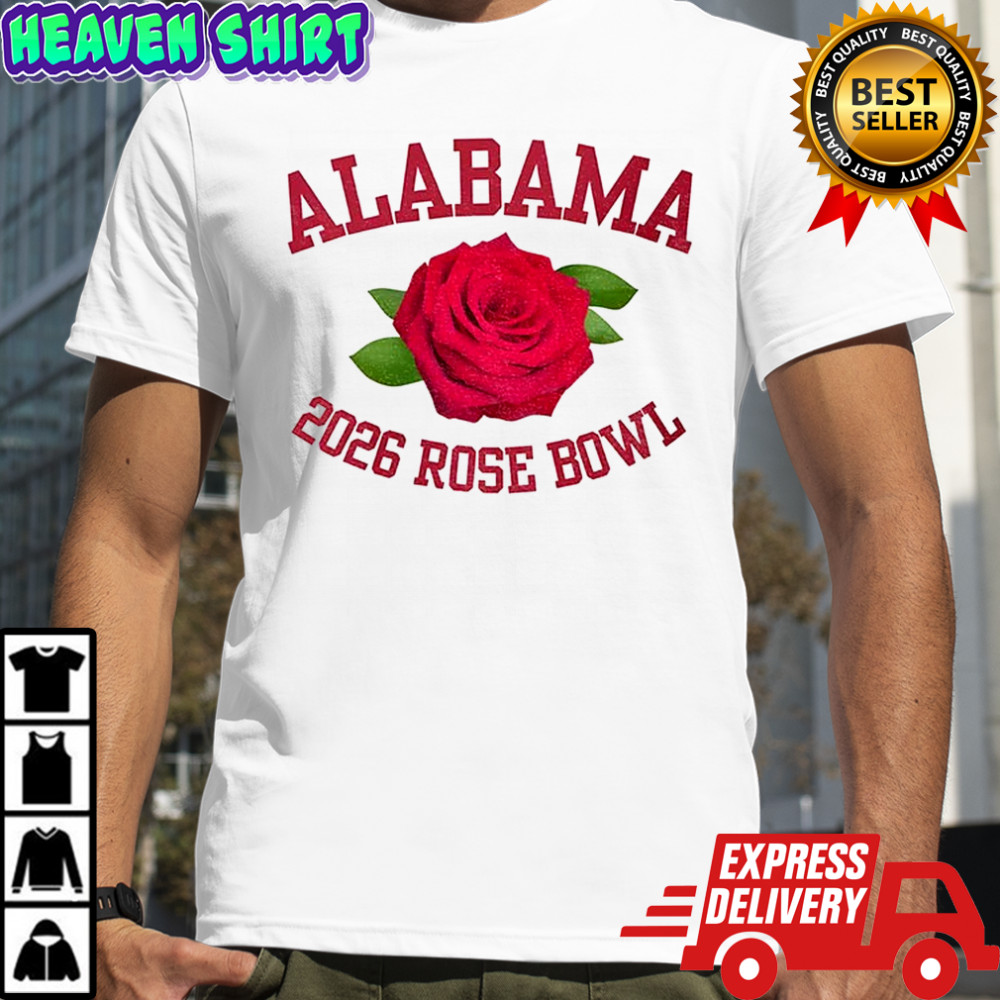 University of Alabama Crimson Tide 2026 Rose Bowl shirt