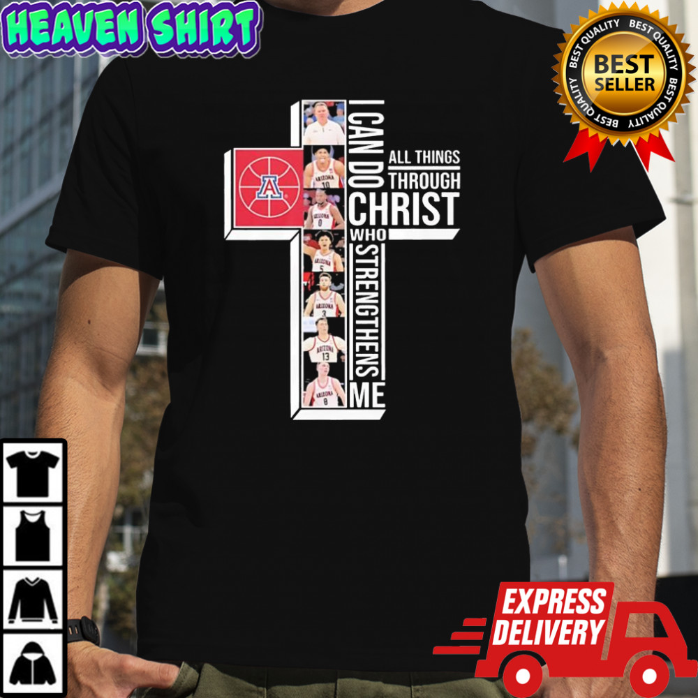 University of Arizona Wildcats football players signature graphic shirt