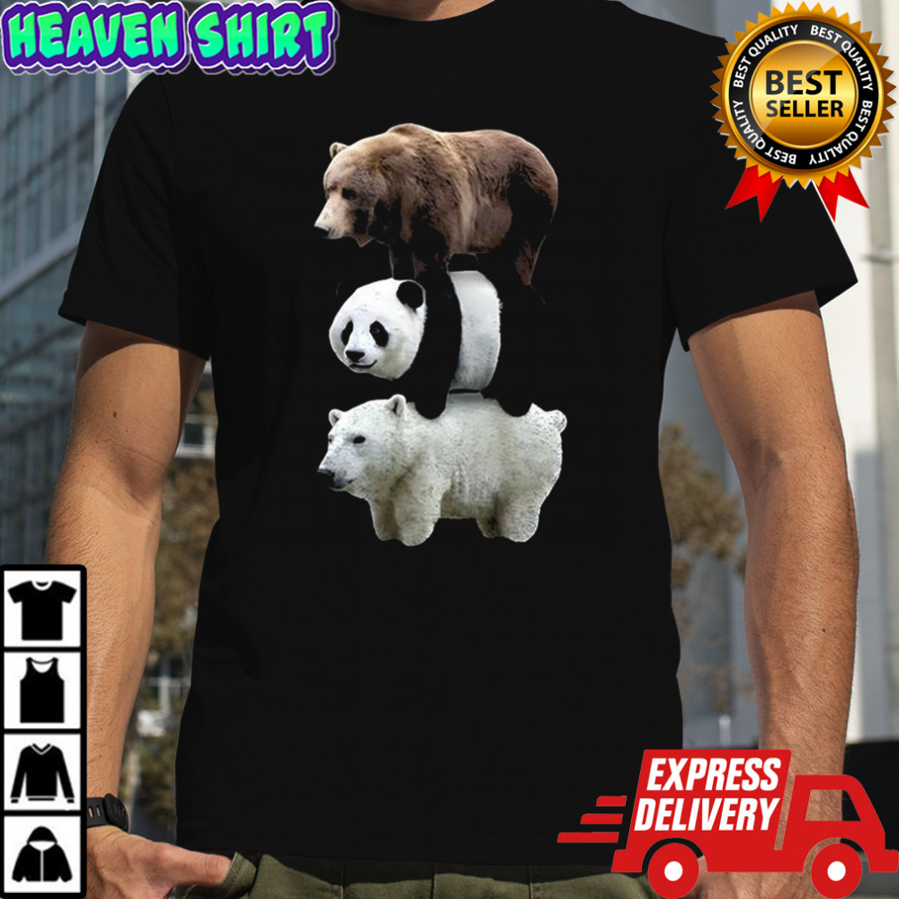 We Bears Realistic stacked bears shirt