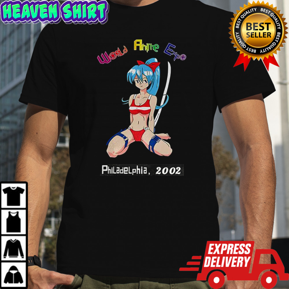 World Anime Expo Philadelphia 2002 shirt